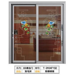 廣東鋁合金門窗廠 85至尊推拉門系列