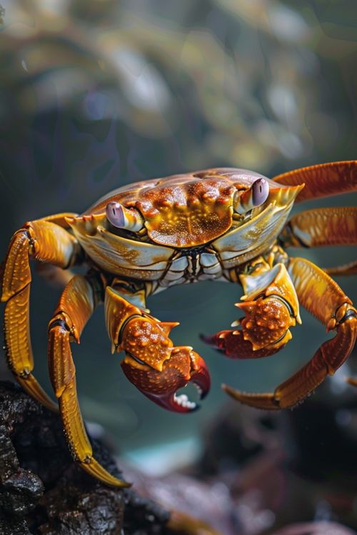 海鮮水產(chǎn)市場(chǎng)螃蟹的特征 攝影圖 下載至來源處